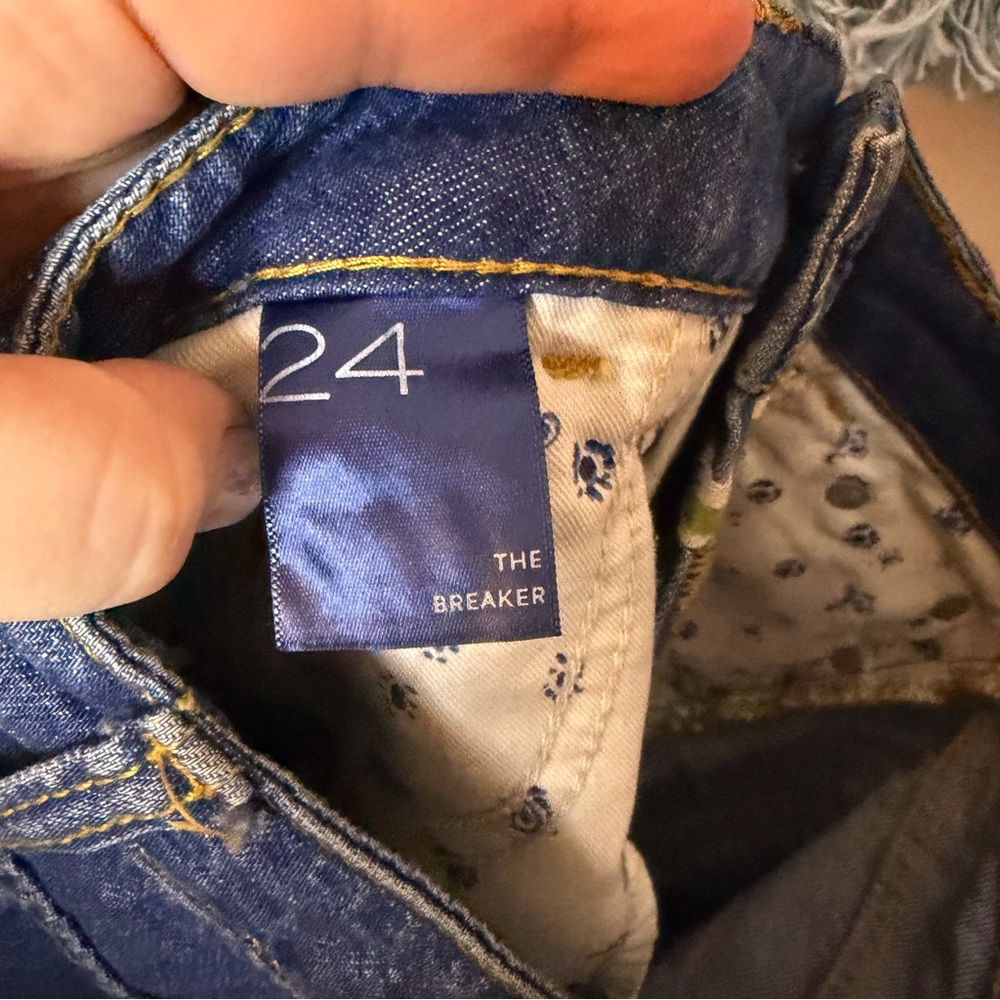 Anthropologie Pilcro The Breaker Tapered Jeans size 24 - Picture 10 of 11